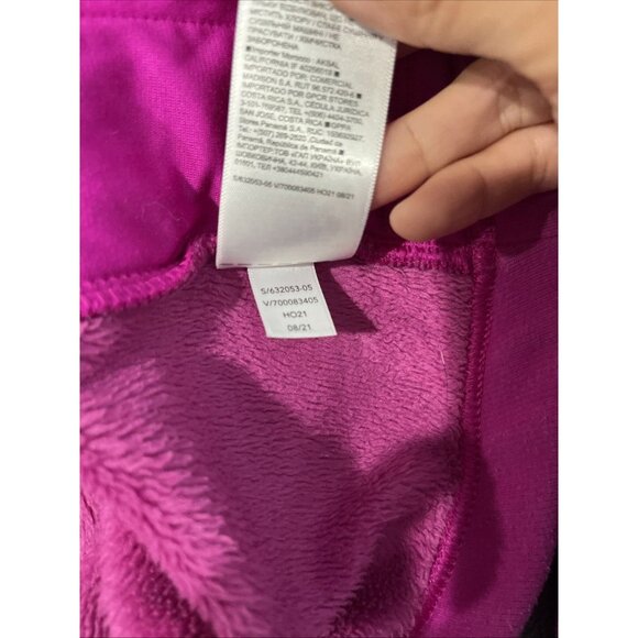 Athleta Cozy Karma Sweater Womens XS Pink 1/4 Zip Hoodie Pullover Fleece Running - Picture 7 of 10